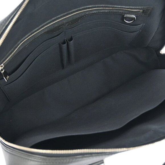 Louis Vuitton Black Taiga Neo Igor Briefcase Handbag - Picture 8 of 10